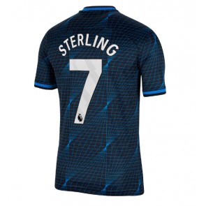 Maillot de foot Chelsea Raheem Sterling #7 Extérieur 2023-24 Manches Courte